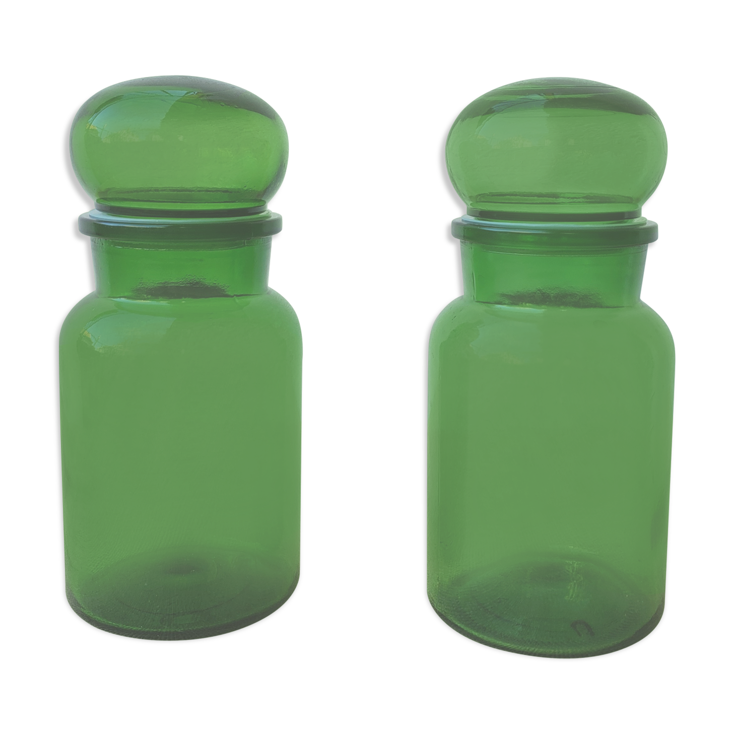 Green jars