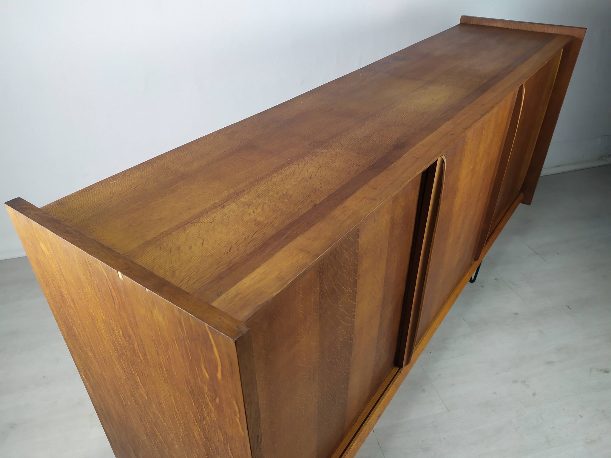 Enfilade vintage portes coulissantes