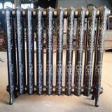 Rococo floral cast iron radiator