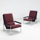 Rob Parry pair of Lotus lounge chairs Gelderland Netherlands 1960