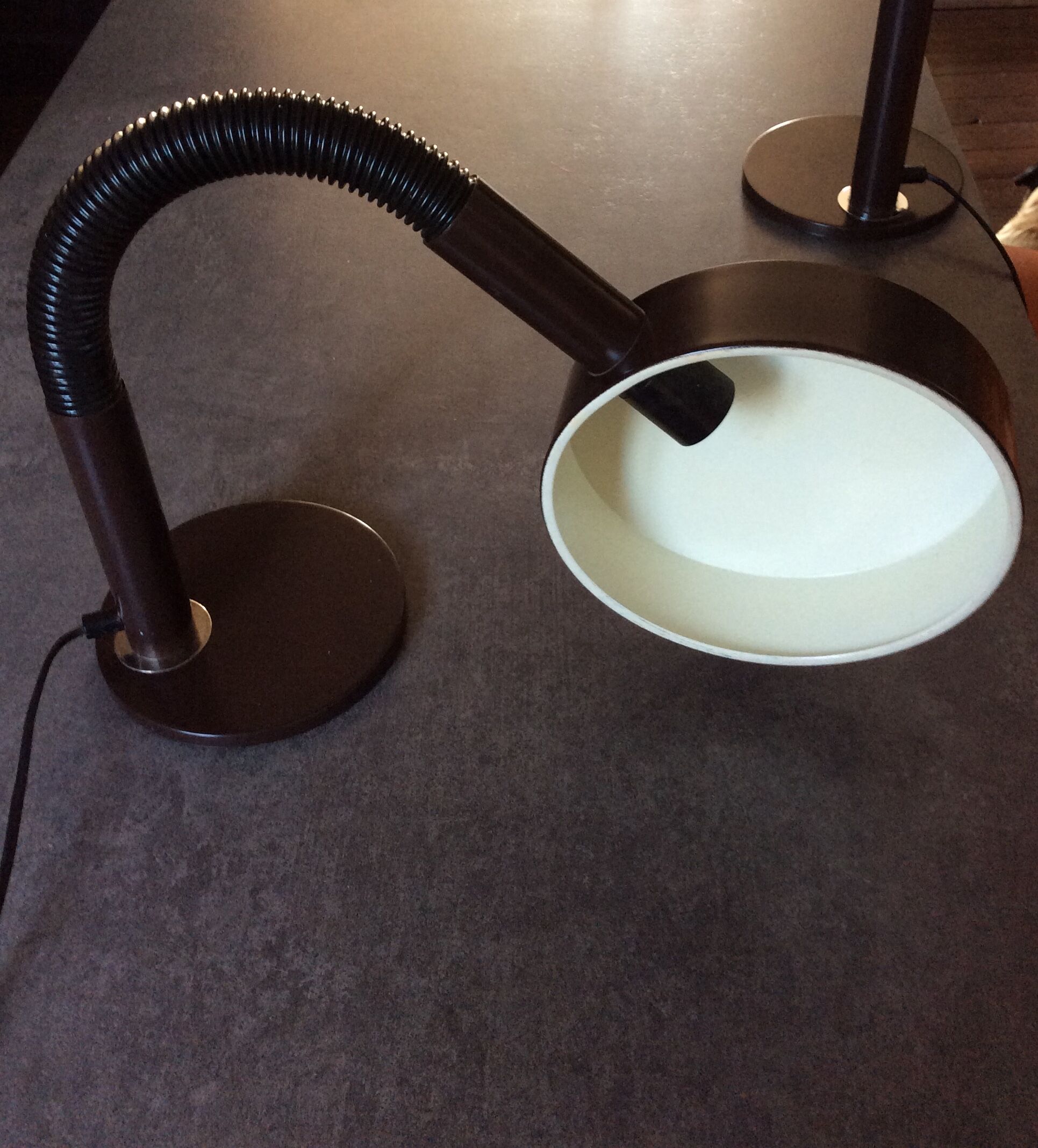Paire de lampes de bureau Hala Zeist des années 60-70 Made in Holland