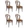 Austrian Bent Beech Chairs, 1890s, Set of 4