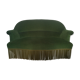 Toad sofa with velvet fringes