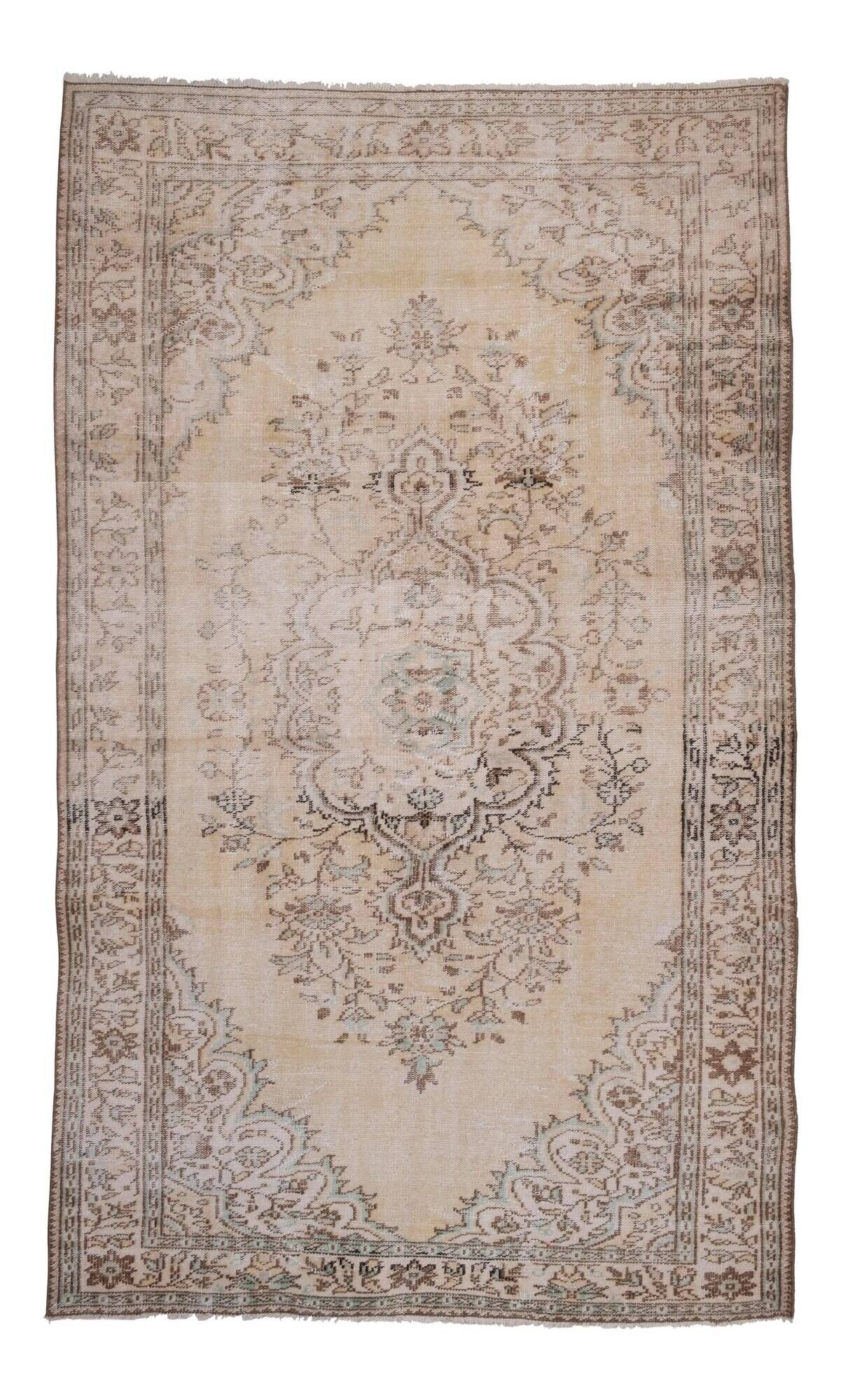 Tapis Oushak turc vintage