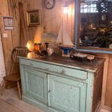 Blue sideboard
