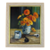 Vintage still life with flowers and pipes – Oil on canvas signed C. Riella
