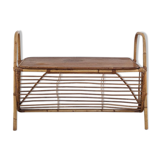 Rattan bench / chest