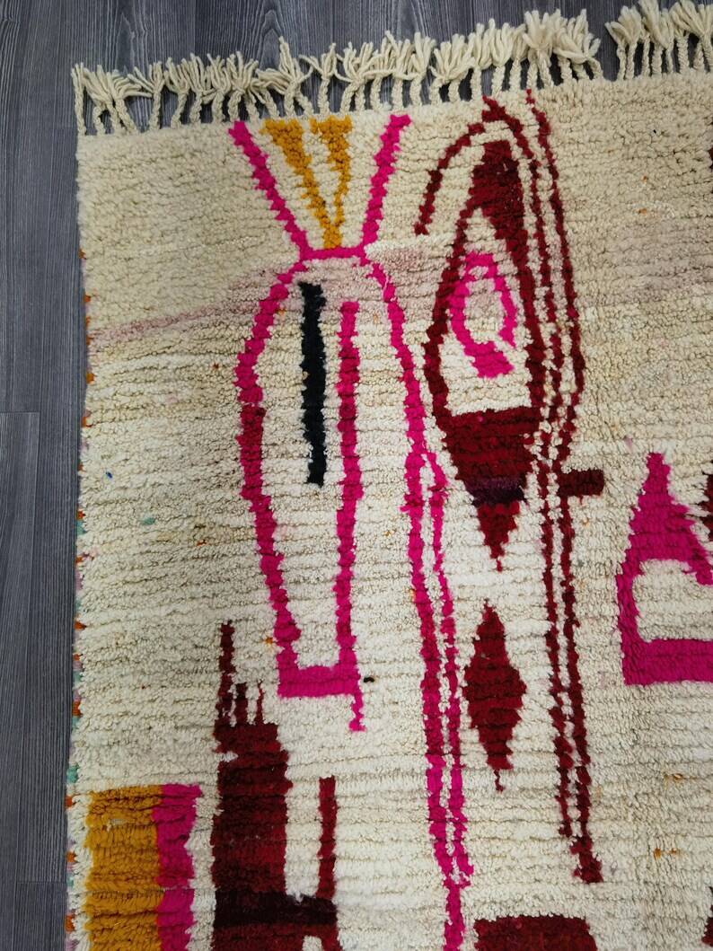 Handmade Moroccan rug 250cm x 150cm