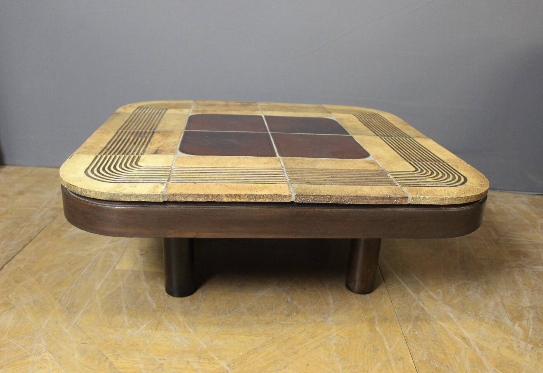 Coffee table by Roger Capron, model Mambo, 1974.