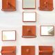 Vintage orange modular wall wardrobe, 1970s