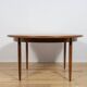 Table à manger ronde en teck Fresco de G-Plan, Royaume-Uni, années 1960.