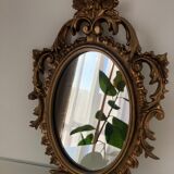 Miroir doré 19x30cm