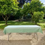 Vintage embroidered tablecloth