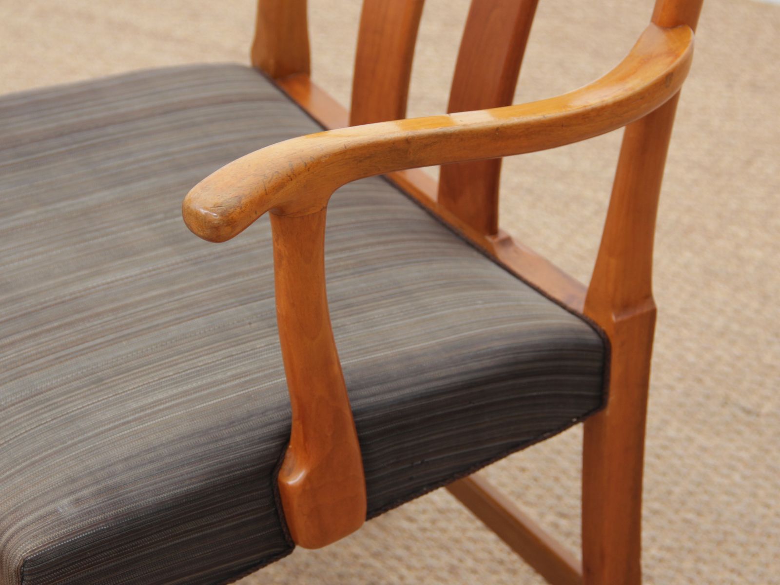 Fauteuils scandinaves FH43 par Ole Wanscher pour Fritz Hansen 1943
