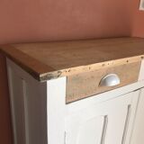 Parisian Buffet White and Wood