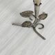 Small vintage metal soliflore vase, very lightweight.