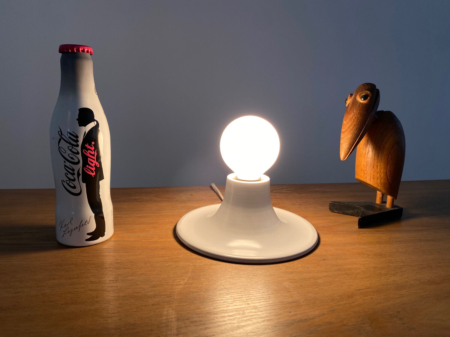 Design wall or ceiling lamp Space age Italy vintage 70