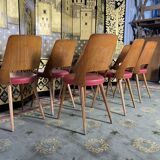 Suite of 8 baumann bistro chairs model Mondor