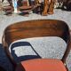 6 Baumann sled chairs in rosewood from the 1960s.