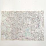 Map map of Madrid 1972