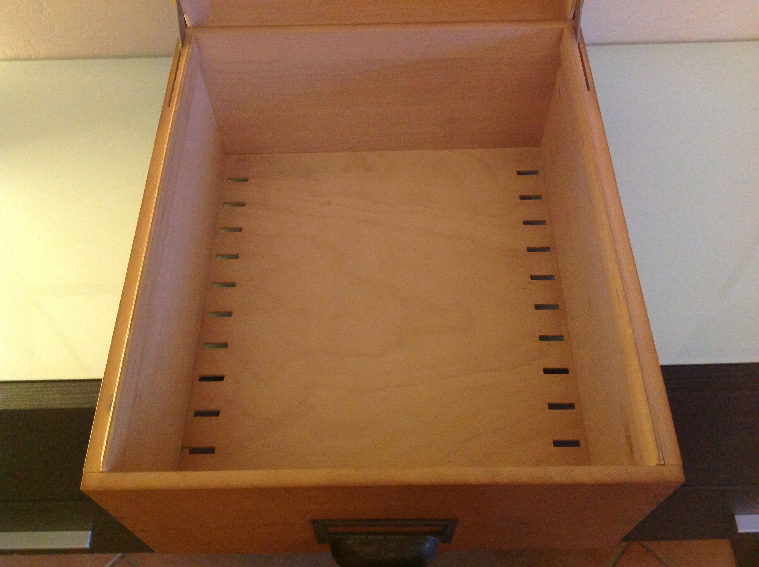 Verni/ vintage 60-70s card box