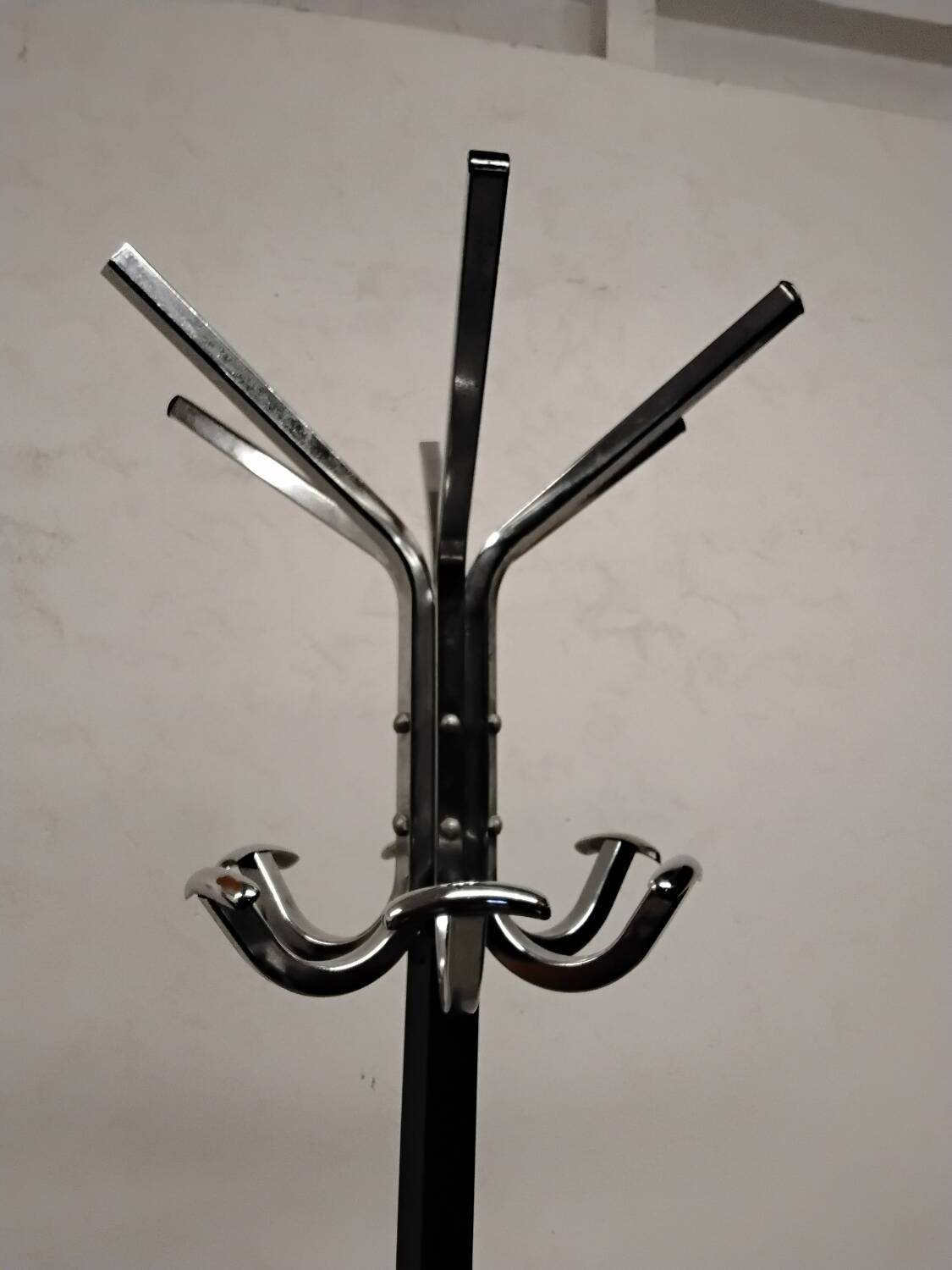 Industrial style coat rack