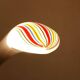 Cobra table lamp in Murano glass by Lino Tagliapietra for Effetre, Italy, 1980s