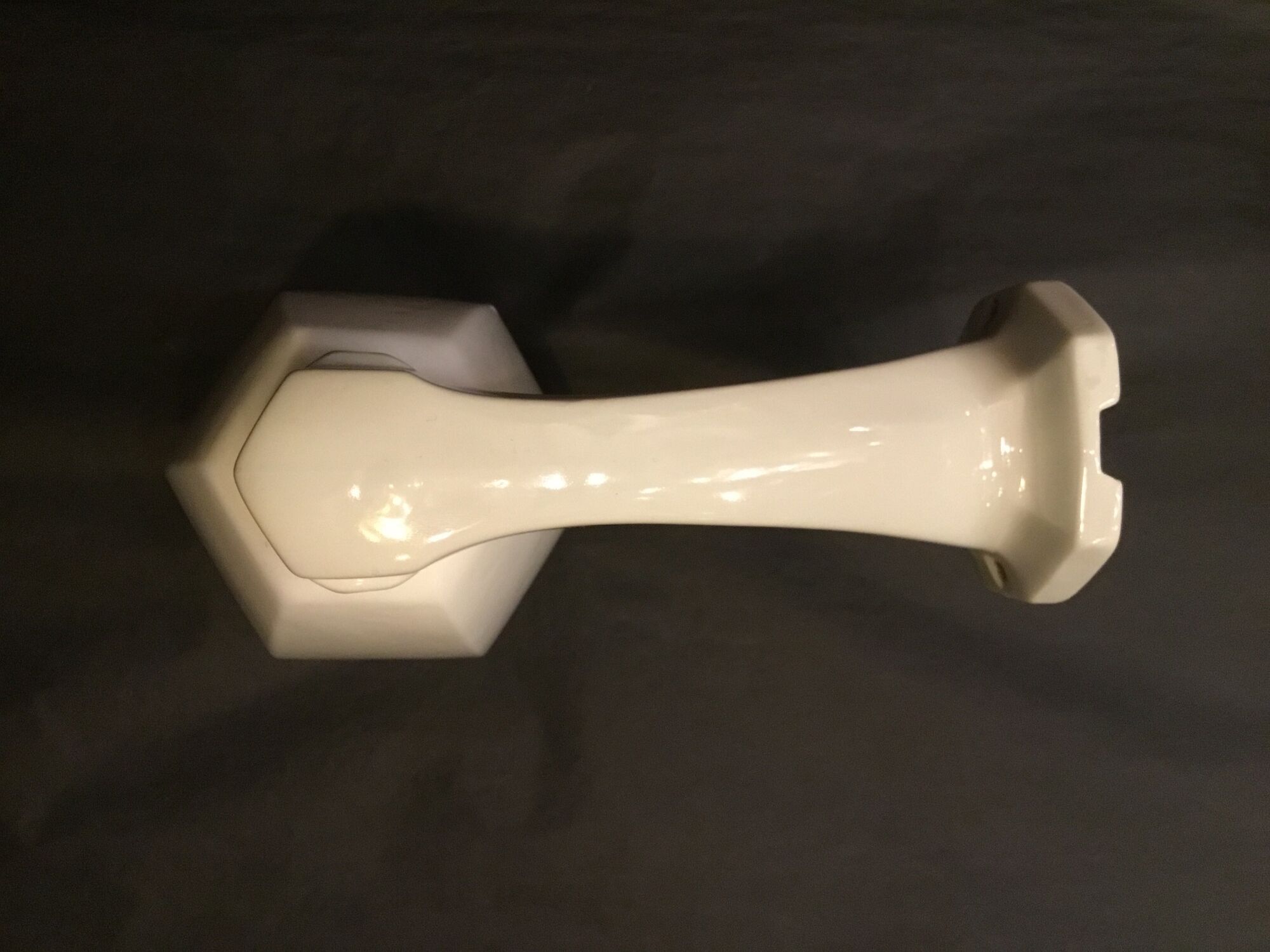 Pair of wall light porcelain and opaline Art Deco 1930