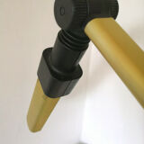 Large articulated snake lamp design 70s