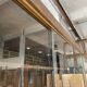 XXL oak display cabinet furniture