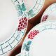 Lot de 4 assiettes creuses Badonviller Meudon