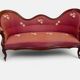 Three-seater basket canapé in Louis XV style – 19th century