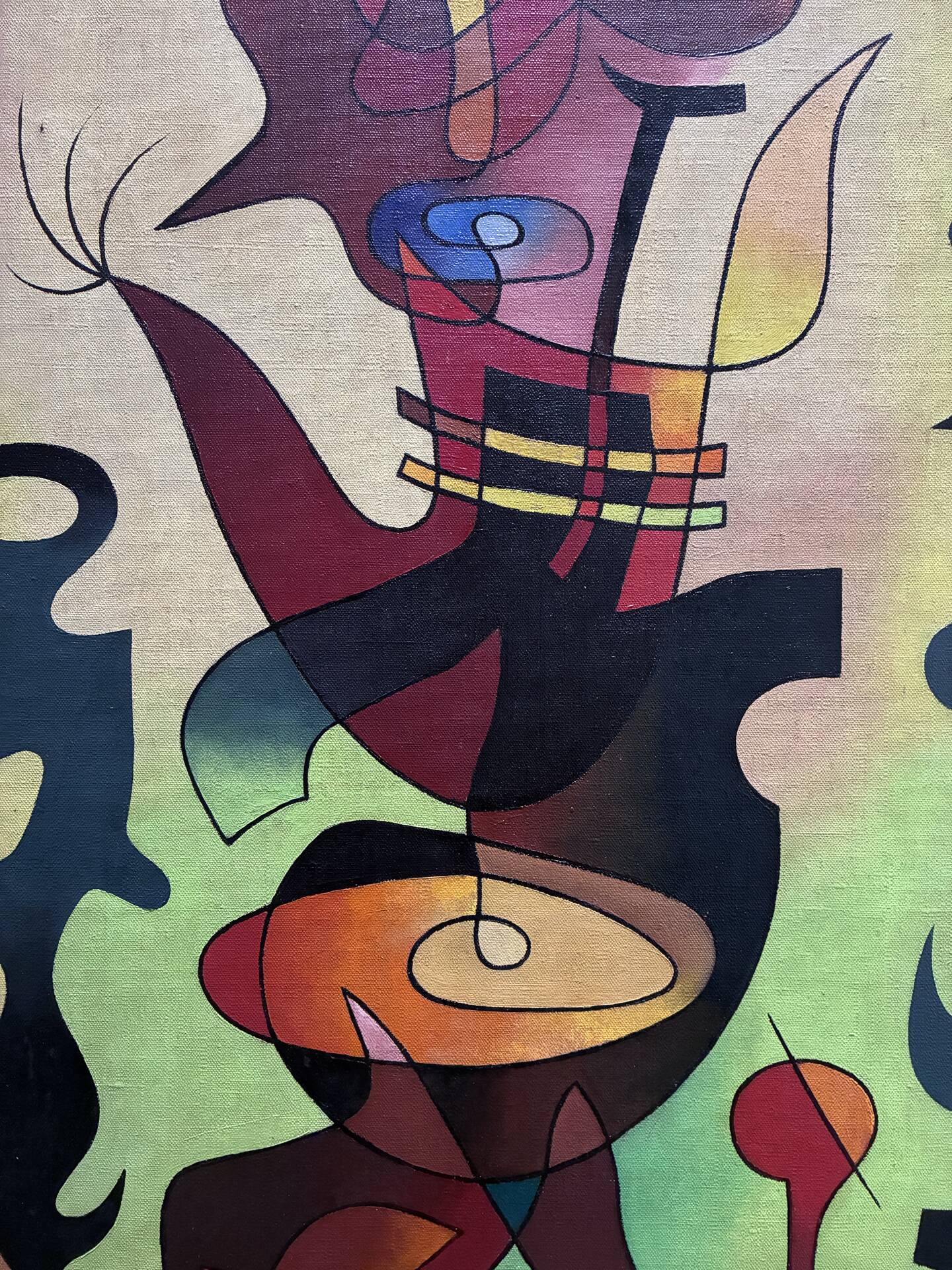 Abstraction André Poujet 1947