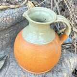 Antique pitcher, stoneware by rémi bonhert, la borne, france