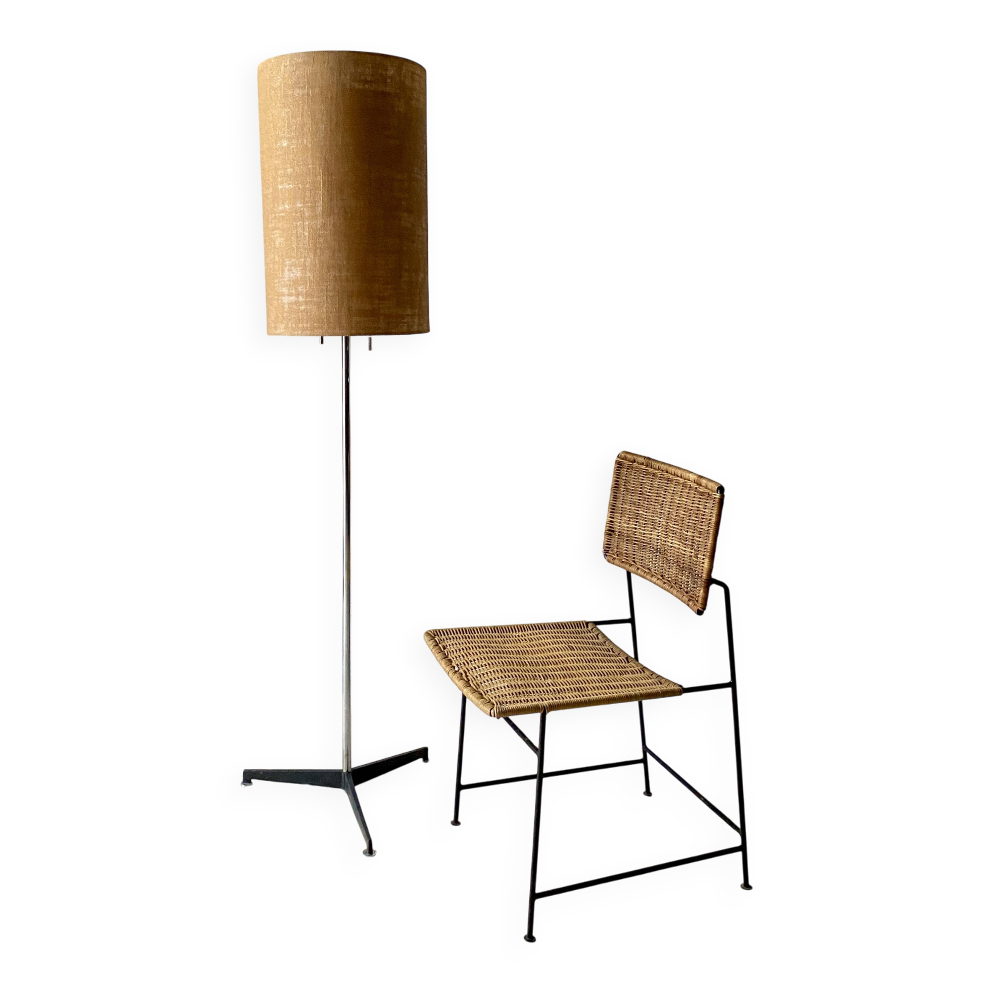 German floor lamp by Staff Leuchten, 1960s.
