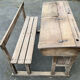 Bureau d’écolier double patiné
