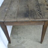 Old oak farm table