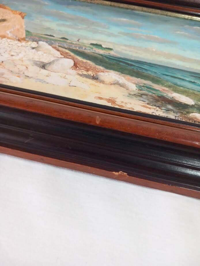 Old Oléron painting