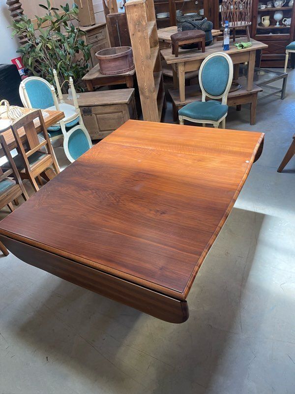 Vintage walnut dining table