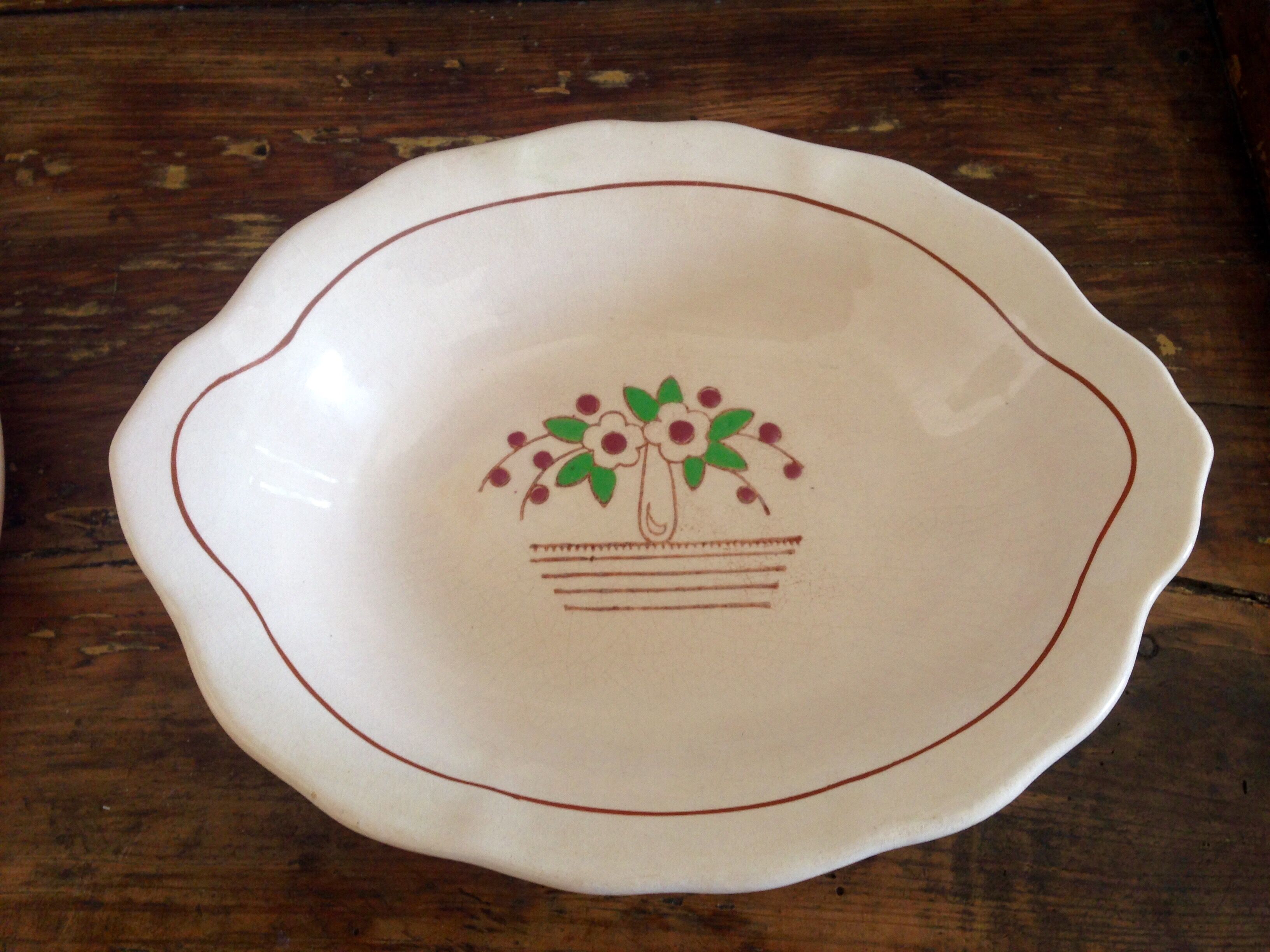 Old Longwy plates