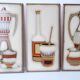 3 italian vintage wall tiles