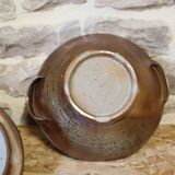 Covered pot in glazed stoneware Atelier Christine Pedley and Steen Kepp La Borne