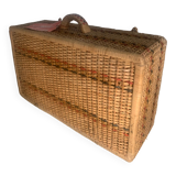 Rattan suitcase