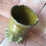 TAMEGROUTE POTTERY VASE IN GLAZED TERRACOTTA