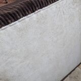 Velvet pouf
