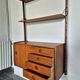 Ergo wall-mounted shelving unit by Blindheim 1960s