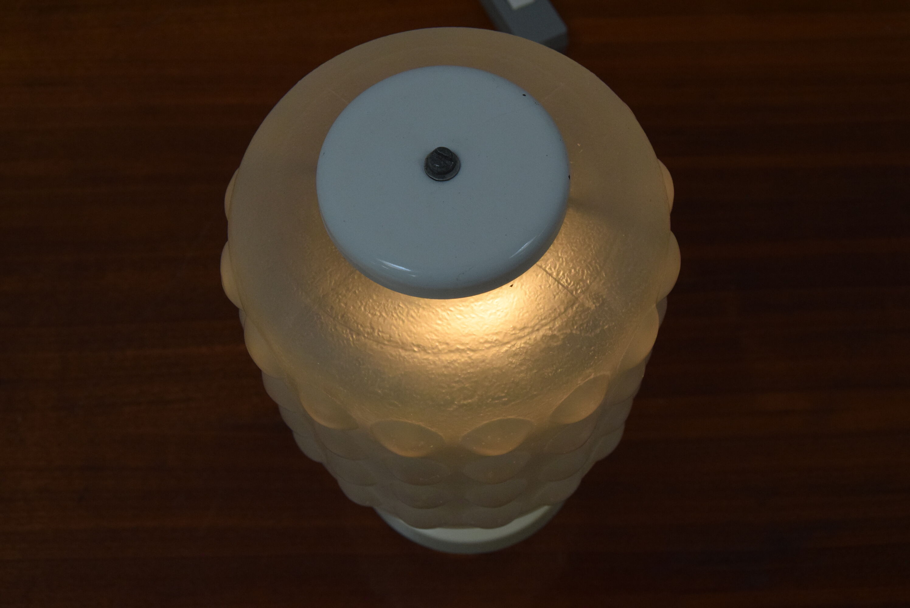 Lampe de table du milieu du siècle / Jilove u Decina, années 1960
