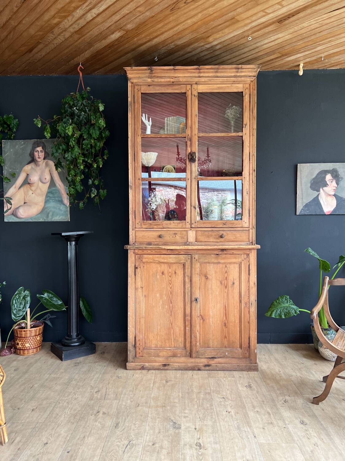 Antique apothecary furniture