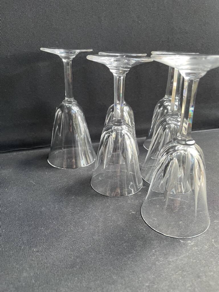 6 Port glasses – Saint Louis Cerdagne service