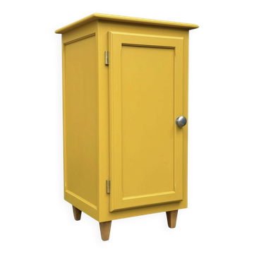 Buffet parisien art déco ocre jaune